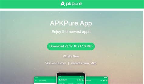 Cửa hàng ứng dụng APKPure .